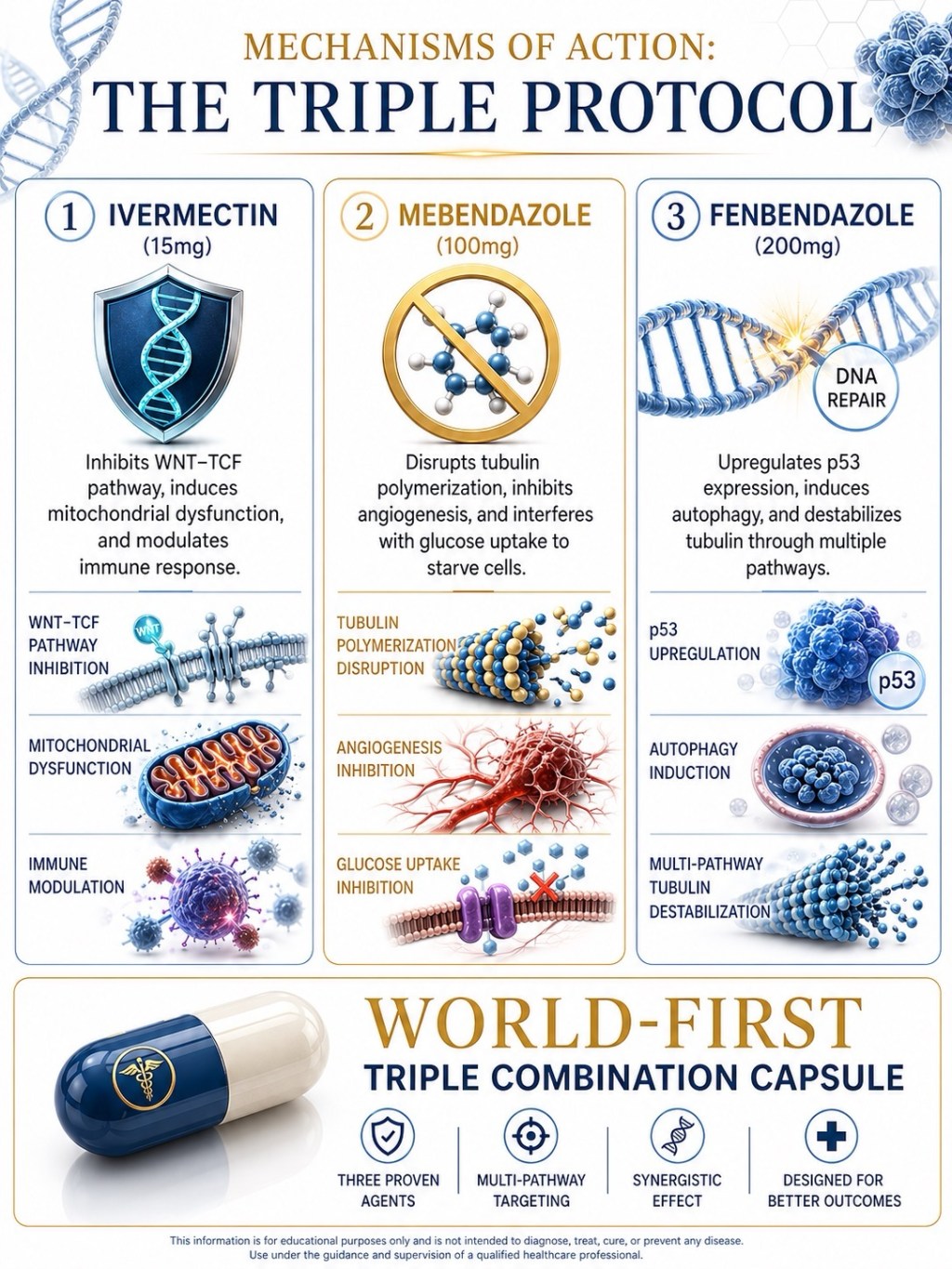 Cancer Protocol using Anti parasitic&nbsp;drugs